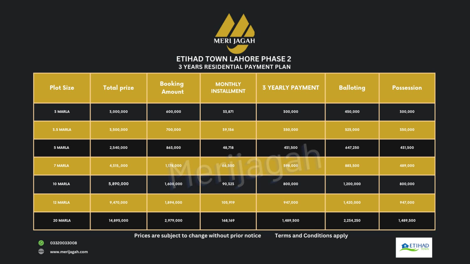 Etihad Town Phase 2 payment plan 3 years residential http://merijagah.com