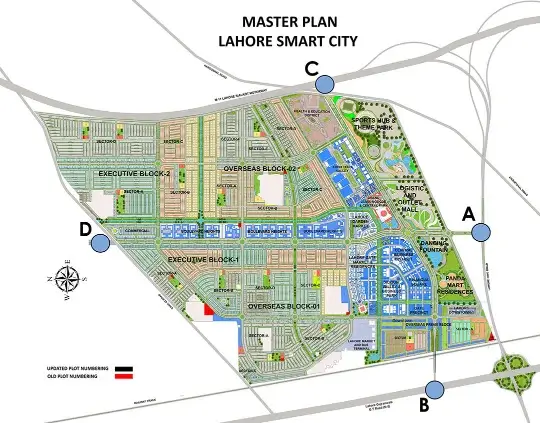 merijagah Lahore Smart City Map 2 http://merijagah.com