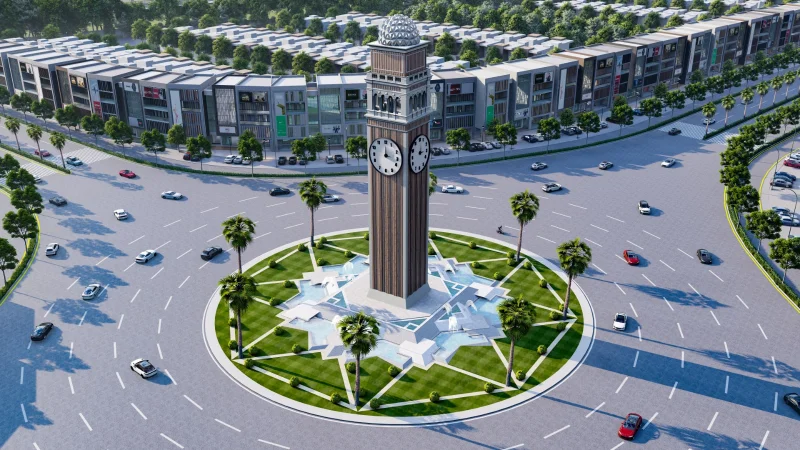 merijagah Soul City Lahore Clock Tower